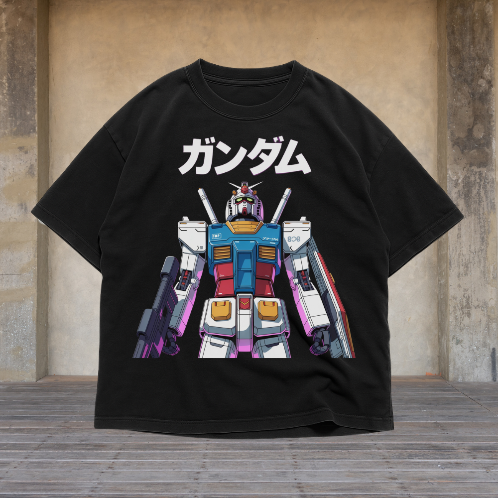 Original Gundam RX-78-2 digital design for T-shirt