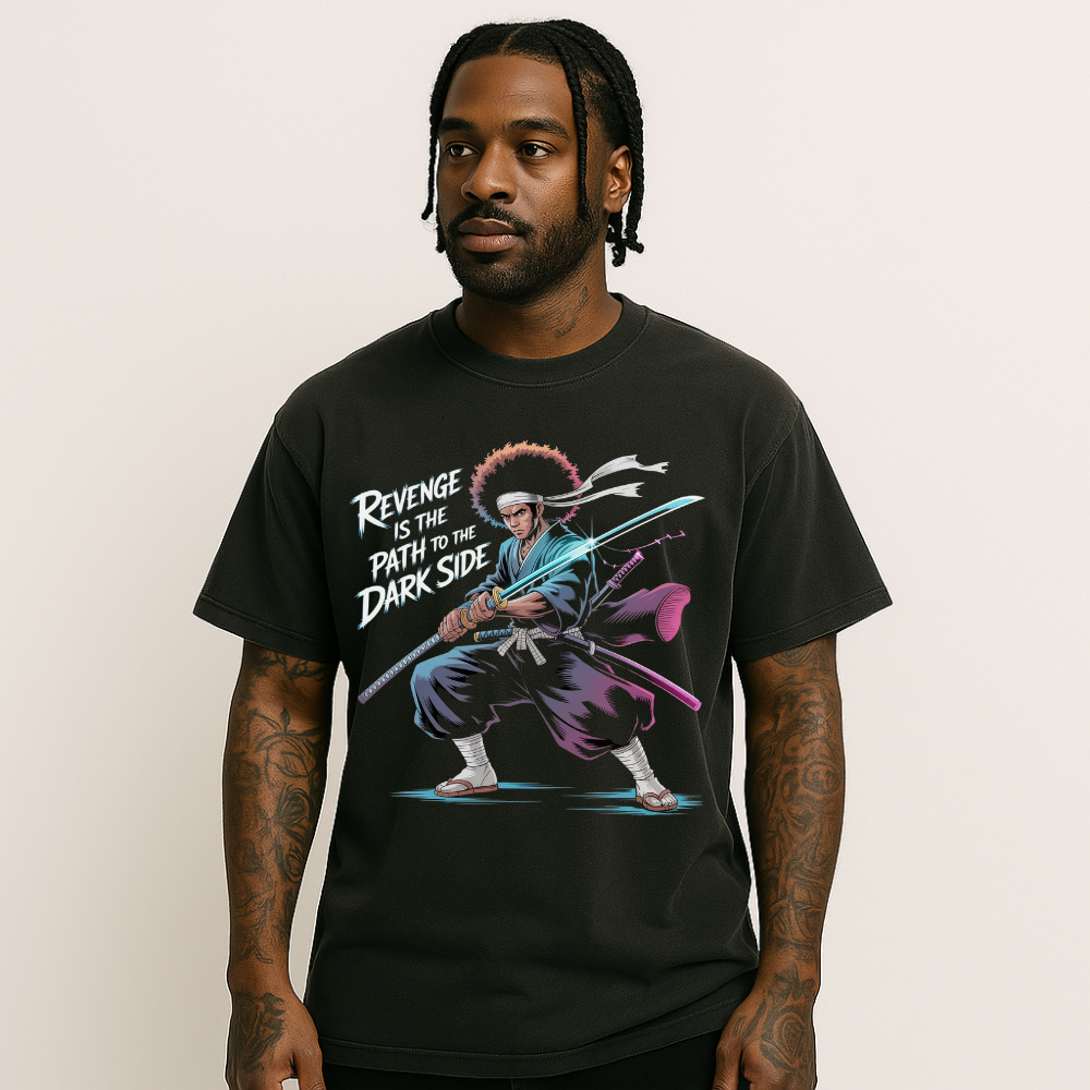 afro samurai cyberpunk shirt