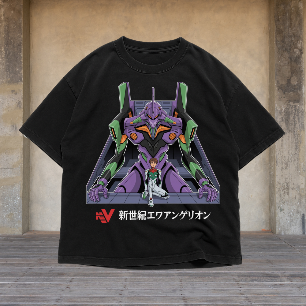 neon evagalion shirt