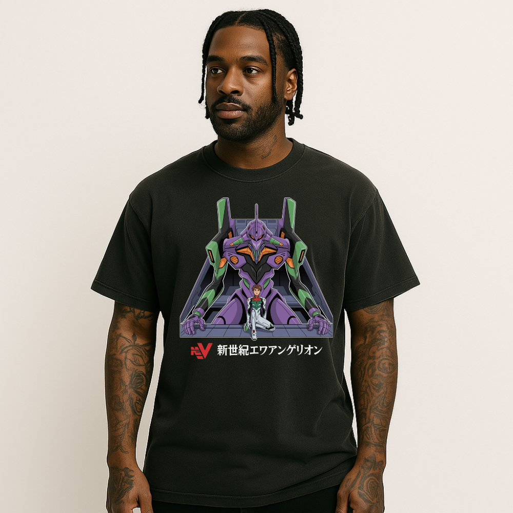 neon evagalion shirt