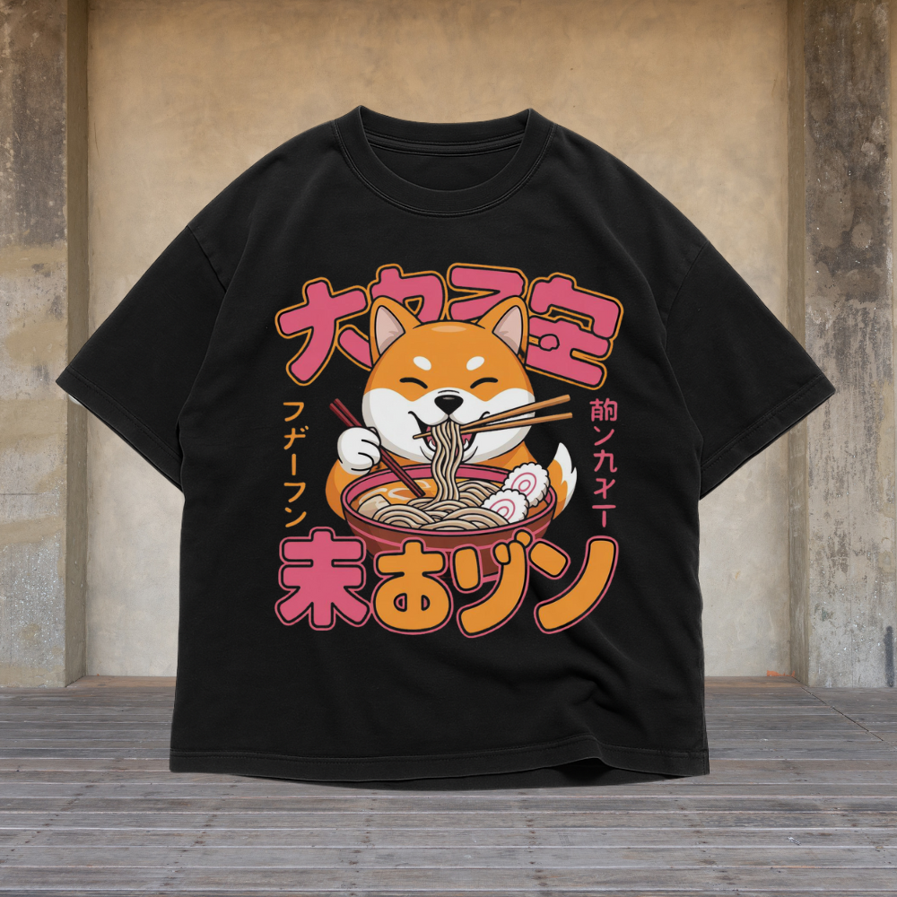 shiba ramen shirt